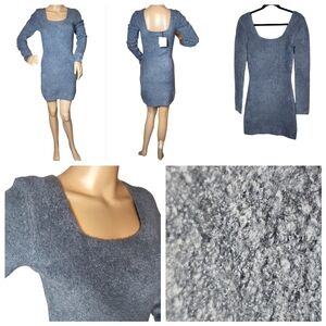 NWT ZARA WOOL-BLEND sweater dress